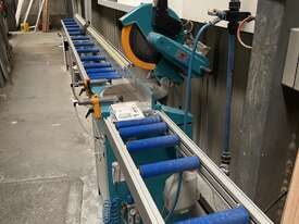 Luna Aluminium Drop Saw and roller tables - picture2' - Click to enlarge