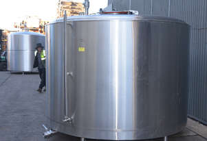 700L Stainless insulated jacketed TANK internal dimple plate cooling jacket