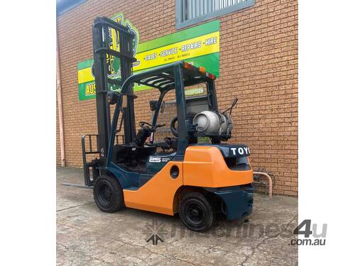 Current Model Toyota Forklift 