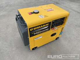 Unused Firman SDG5000SE 5KW Diesel Generator - picture0' - Click to enlarge