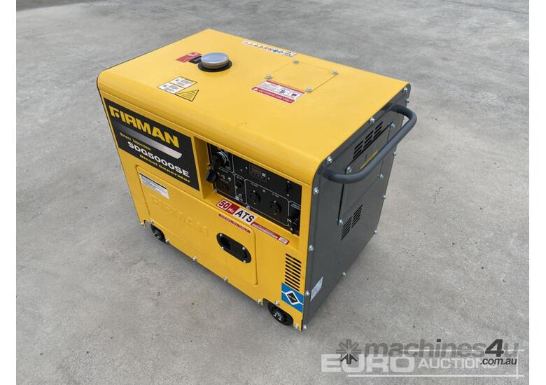 Buy New Firman Unused Firman SDG5000SE 5KW Diesel Generator Generator