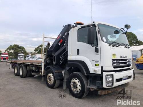 2018 Isuzu FYH 300-350 Crane Truck (Table Top)