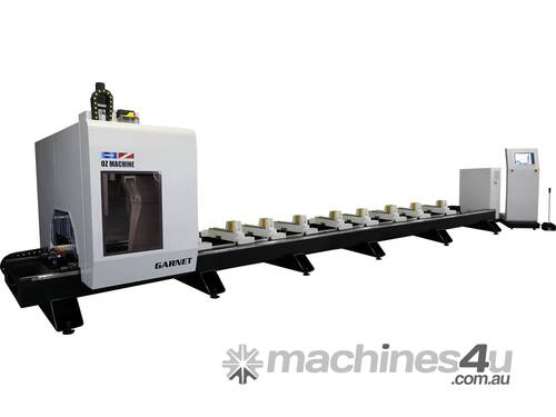 caption 4 Axis machining centre , 8000mm work length. All in one high processing vcapacity