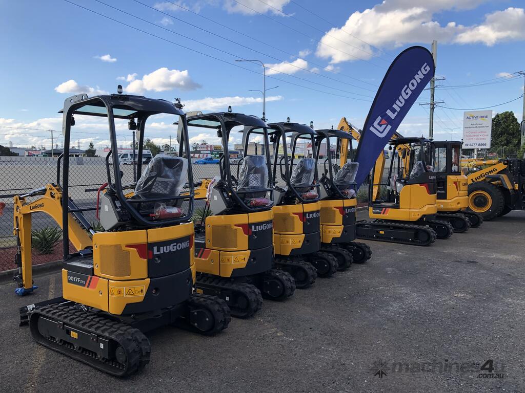 New 2023 liugong 9017F ZTS Mini Excavator with Buckets and Ripper