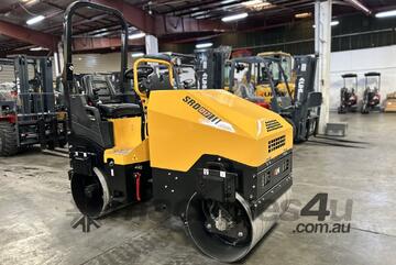 UHI 1700kg SRD017 Tandem Roller with 25hp Yanmar Engine, Danfoss Hydraulic