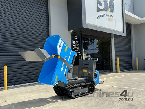 caption Messersi Tracked Mini Dumper - TC50 Low Tip Skip (FREE SHIPPING!)
