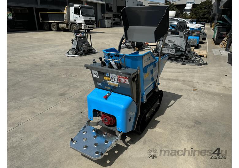 caption Messersi Tracked Mini Dumper - TC50 Low Tip Skip (FREE SHIPPING!)