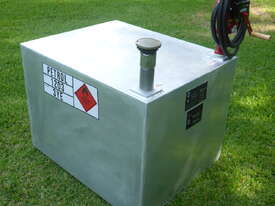 New 400L Unleaded Gasoline Petrol Fuel Cell Tank, Rotary Hand Pump & Fuel Meter - picture0' - Click to enlarge