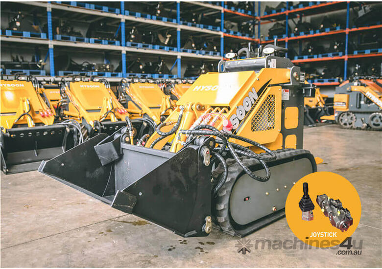 caption HY280 Mini Skid Steer Loader - Joystick READY TO DELIVER