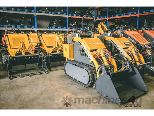 caption HY280 Mini Skid Steer Loader - Joystick READY TO DELIVER