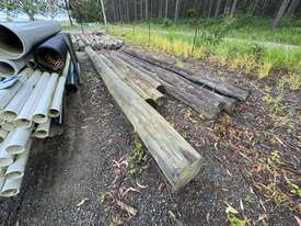 10 x Timber Posts - picture1' - Click to enlarge