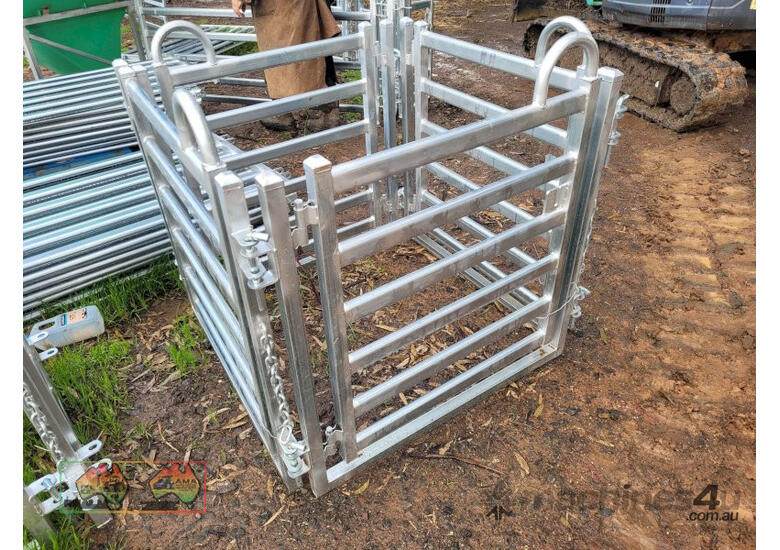 New 4x Sheep Yard Gates 1m New Un-used Livestock Feeding & Handling in ...