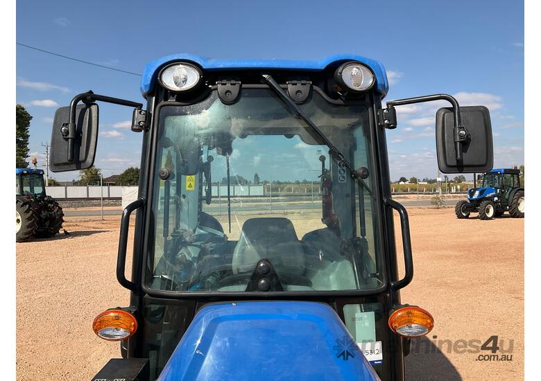 caption 2023 New Holland T4.105N 4WD Tractor