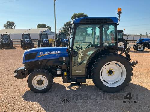 caption 2023 New Holland T4.85v 4WD Tractor