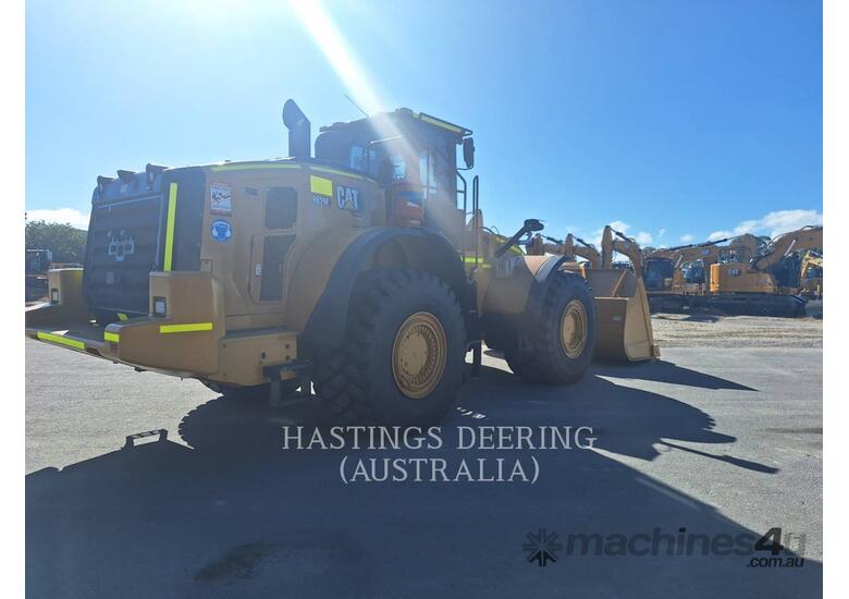 caption CAT 982M Wheel Loaders integrated Toolcarriers
