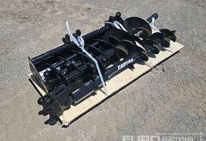 Unused 2024 Captok Selection of Mini Excavator Attachments, QTY (8of) , Rake, Ripper, Auger,12inch A