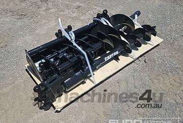 Unused 2024 Captok Selection of Mini Excavator Attachments, QTY (8of) , Rake, Ripper, Auger,12inch A