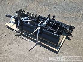 Unused Captok Selection of Mini Excavator Attachments, QTY (7 of) , Rake, Ripper, Auger, 12inch Auge - picture2' - Click to enlarge