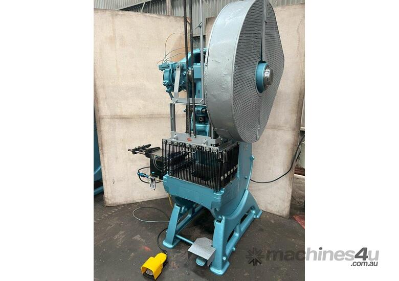 caption John Heine 203A Series 3 Incline Press with Festo Pneumatic Feeder