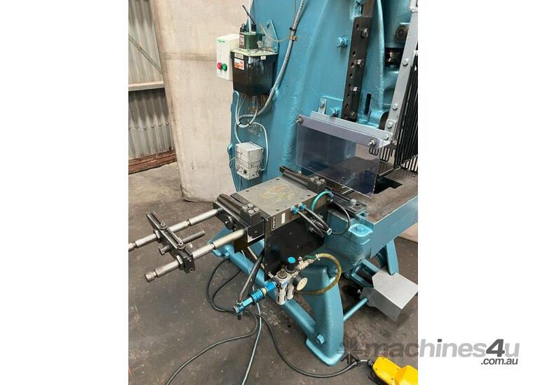 caption John Heine 203A Series 3 Incline Press with Festo Pneumatic Feeder