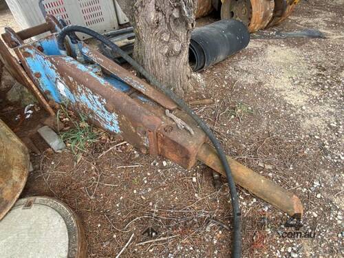 caption Excavator Hydraulic Hammer