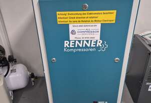 Rotary screw air compressor package 5.5kw,dryer and tank.