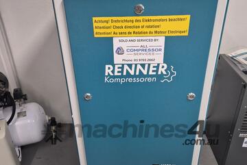 Rotary screw air compressor package 5.5kw,dryer and tank.