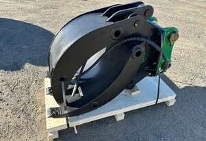 Single Ram Hydraulic Grapple Attachment To Suit 5-10T- Model: EXEQ04-SG Single Ram Hydraulic Grapple Attachment To Suit 5-10T- Model: EXEQ04-SG