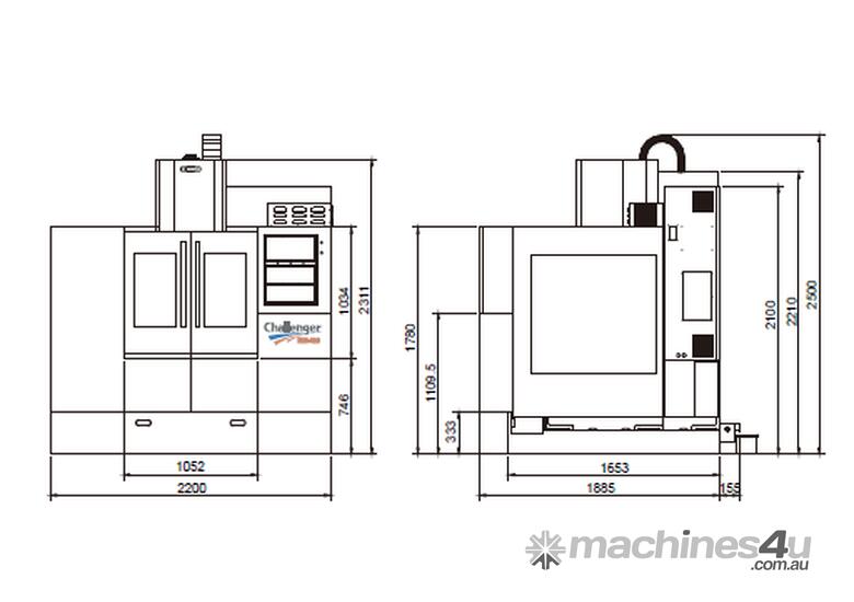IN STOCK 4 axis Mitseiki CNC Machining Centre