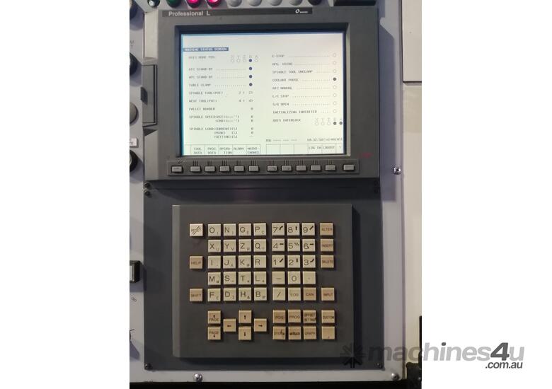 caption MAKINO J66-5XR 2003 5 AXIS CNC HORIZONTAL MILLING MACHINE