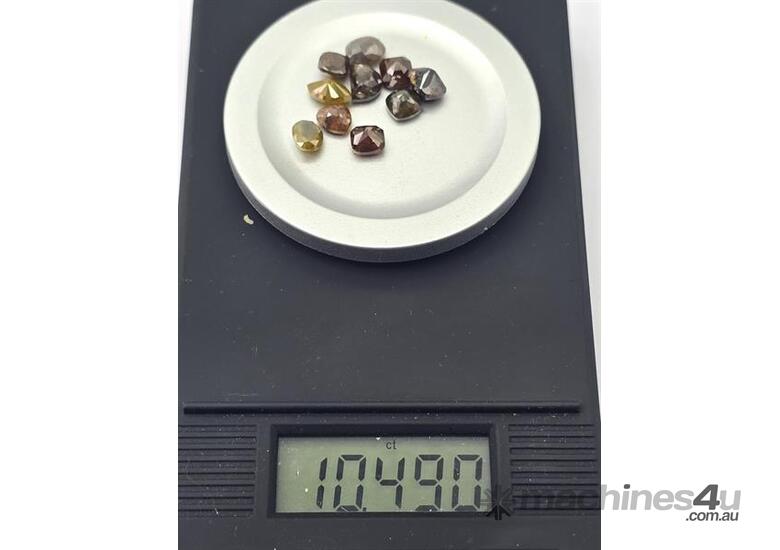caption BULK LOT OF NATURAL COLOURED GALAXY DIAMONDS