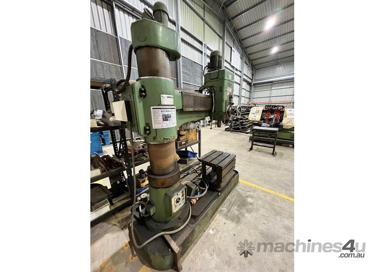 caption Sermac Radial Arm Drill