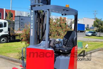 Nichiyu FBRF14-70B-750MSF Moving Mast Forklift | 1.4 Tonne | 7.5m Lift | New Battery