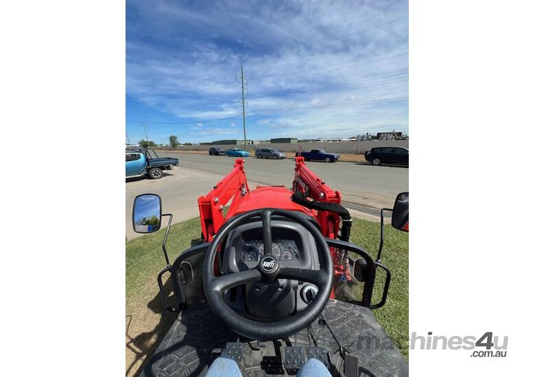 caption Kioti PX9520 ROPS Tractor Factory Rebate