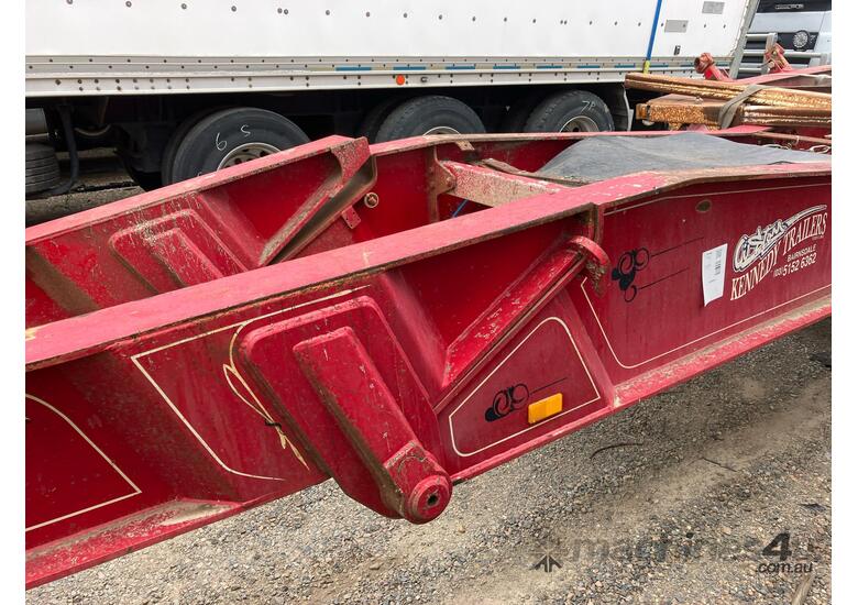 caption 2017 Kennedy Tri Axle Folding Skel Tri Axle Logging Trailer