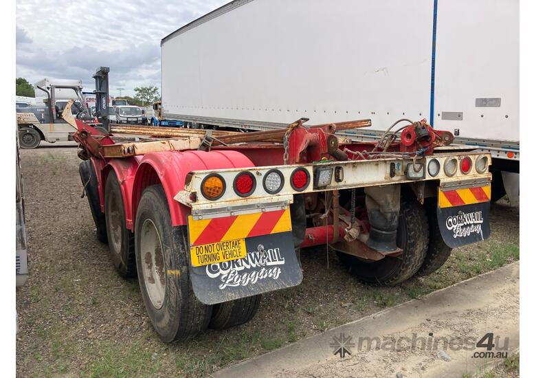 caption 2017 Kennedy Tri Axle Folding Skel Tri Axle Logging Trailer