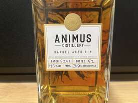 3 bottles of Animus Barrel Aged 700ml Gin Batch: F241 - picture0' - Click to enlarge