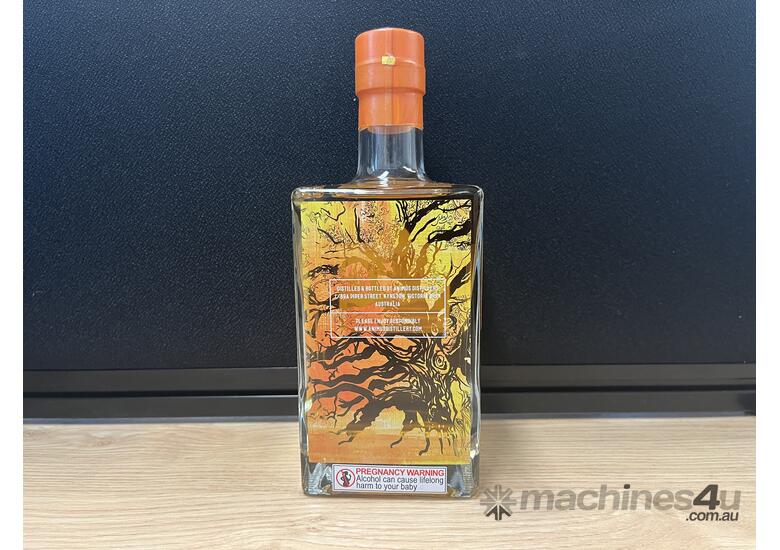 caption 3 bottles of Animus Barrel Aged 700ml Gin Batch: F241