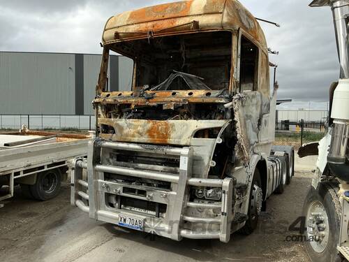 caption 2018 Scania R series Prime Mover