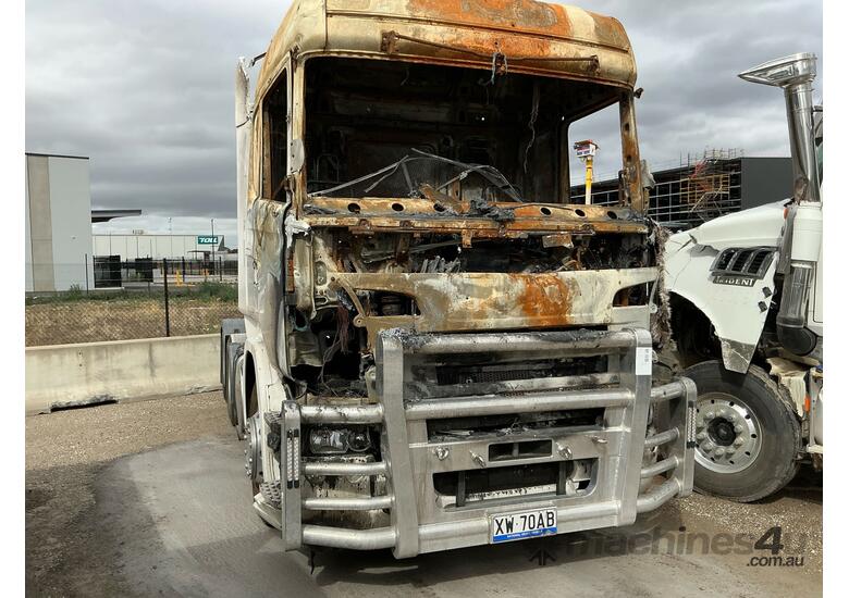 caption 2018 Scania R series Prime Mover