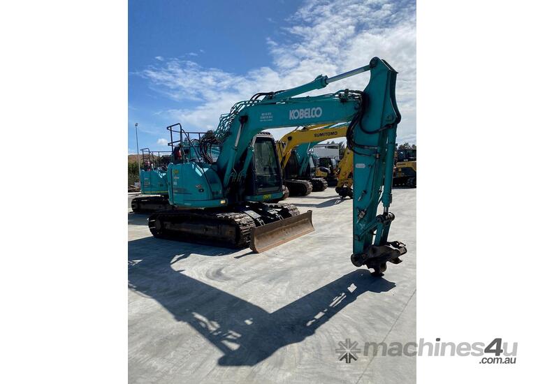 caption 2018 Kobelco Sk135sr-3