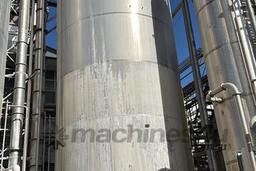 Stainless Steel Fermenter tank 138kl Capacity