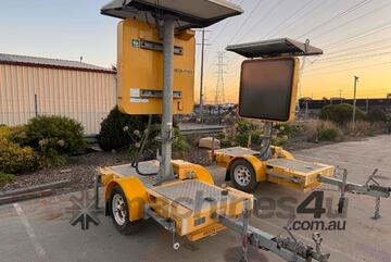Hilton HD35 Solar Powered variable Speed Limit Sign VSLS