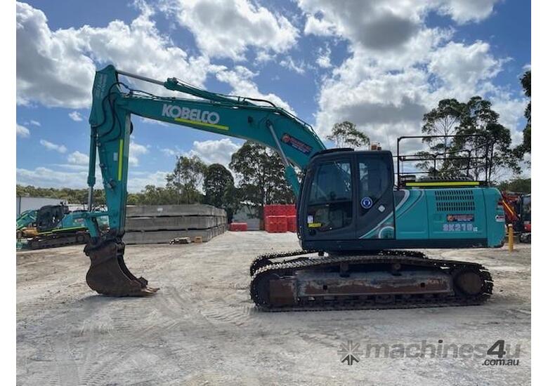 caption 2018 Kobelco SK210LC-10