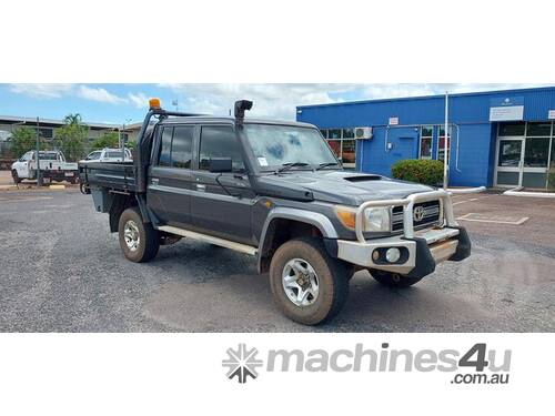 caption Toyota Landcruiser 70 Series