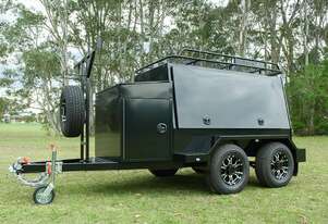 8X5 Tradesman Trailer 2800 GVM Gloss Black