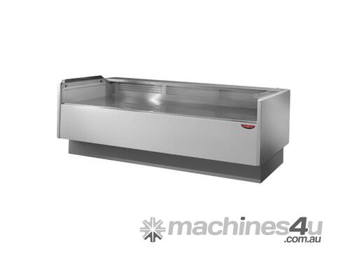 Tecnodom Serie Mr80 Black 1520Mm Self Serving Deli Display With Storage And Castors Tdmr 0815Self
