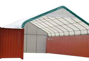 New 9m x 12m Container Shelter Workshop Igloo Dome with EndWall