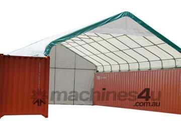 9m x 12m Container Shelter Workshop Igloo Dome with EndWall   9m x 12m Container Shelter Workshop Igloo Dome with EndWall