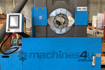 Uniflex HM480 Production Crimper 450T, Touchscreen, Very Low Use